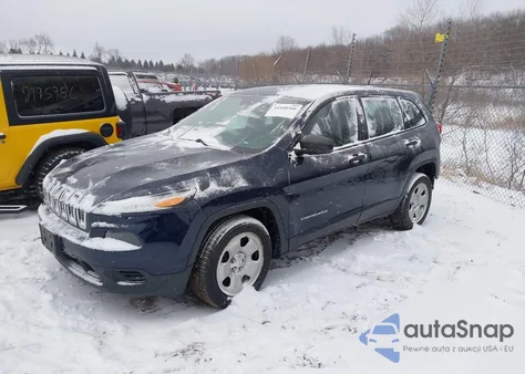 2014 Jeep Cherokee Sport z USA, uszkodzony, nr VIN 1C4PJLAB1EW226002